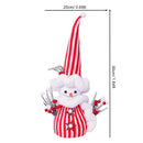 🎄 Decoração de Natal - Boneco de Neve para Vitrine | Modelos SD0423 + SD0435