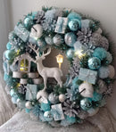 Guirlanda Decoração Natalina Luxo com Led 55CM