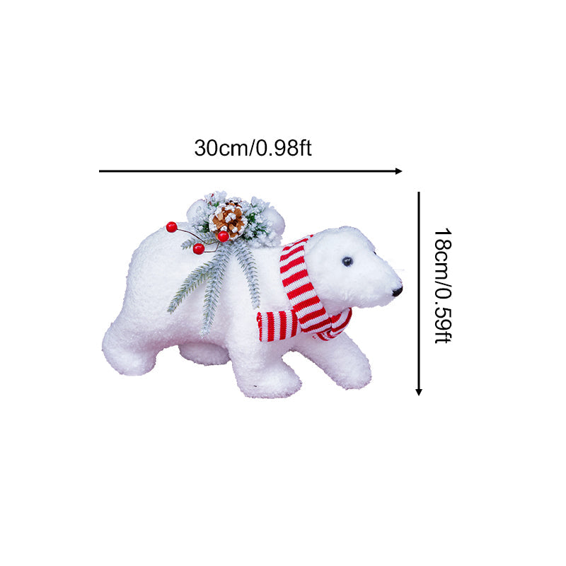 🦌 Decoração de Natal - Bonecos de Rena e Urso