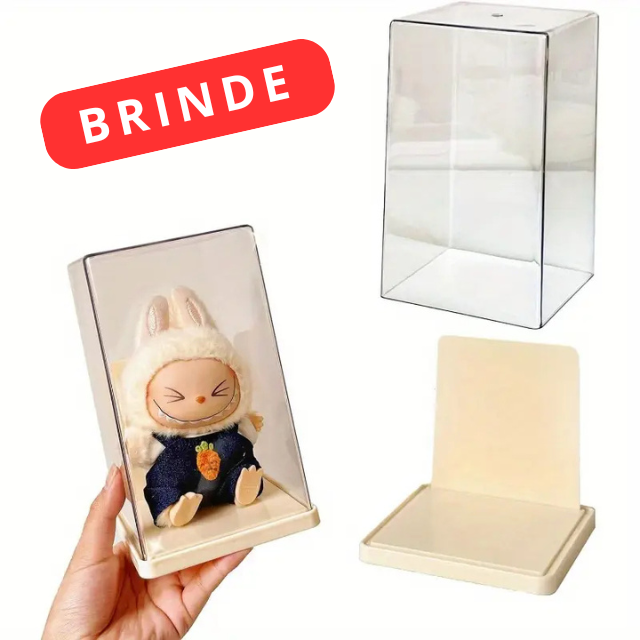 Caixa Rotatória de exibição de pingente Labubu