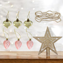 Kit 38 Peças Conjunto de Enfeites Decorativo