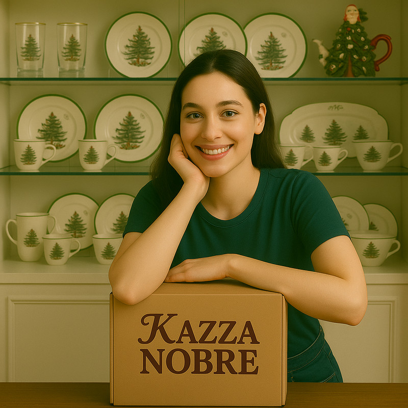 Aparelho de Jantar Temático Natalino - 12 peças