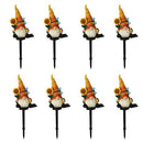 Kit Luminária Solar Abóbora Decorativa - Halloween