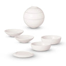 Conjunto de Jantar para 2 Pessoas - La Boule 7 Peças Branco