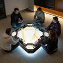 Jogo de Tabuleiro com Controles Remotos, Disco com Luz LED e Efeitos Sonoros - 4 Controles