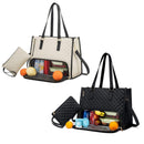 Bolsa Feminina de Couro funcional 3 em 1 - De Luxo