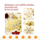 Kit 70 Bolas decoração de natal árvore pendente bolinhas enfeites natalinos casa pisca pisca led